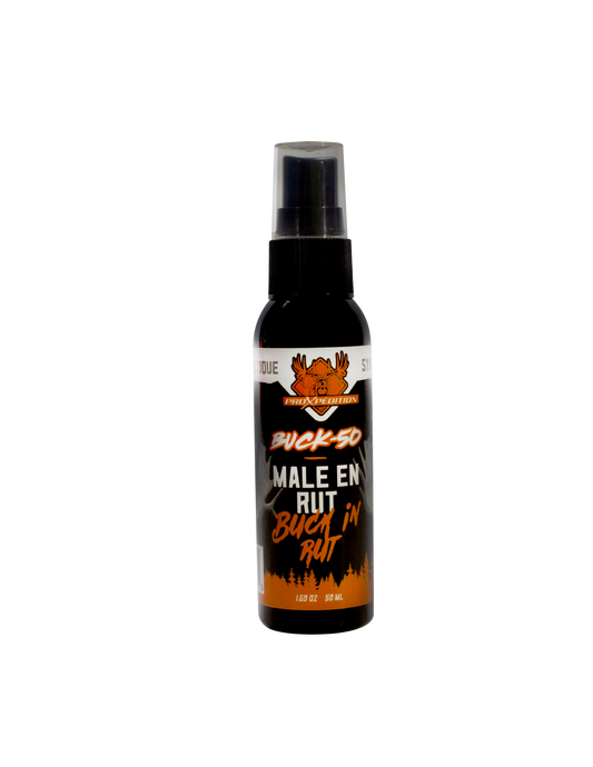 BUCK 50 - Synthetic Bull Moose in Rut Urine