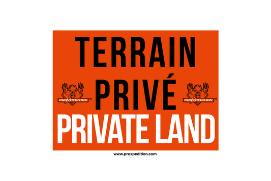 SIGN - Private Land